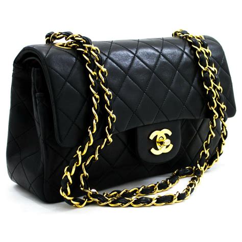 sac chanel bandoulière noir|chanel sacs.